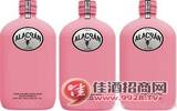 龙舌兰酒粉红色包装瓶