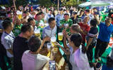 15日杭州建德市第六届青岛啤酒节开幕